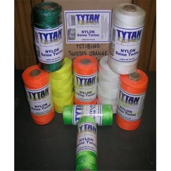 Tytan International Tytan International TST218W Nylon Twisted Seine Twine; White - 21 in. x 450 ft. TST218W